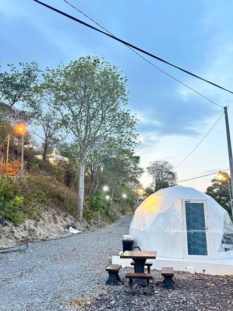 加央 Gunung Medan Glamping & Cafe酒店 外观 照片